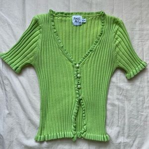 Princess Polly Cropped Button-Up